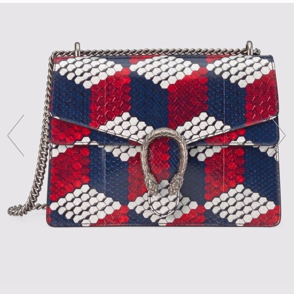 Gucci Handbags - Gucci Dionysus Medium Python Shoulder Bag NWT